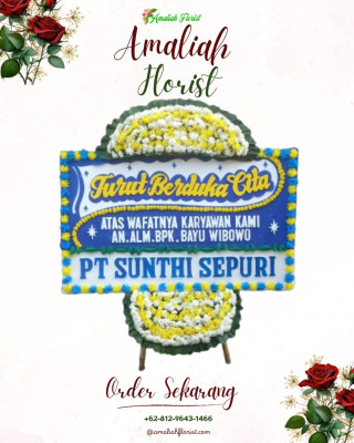 Papan Bunga Duka di Dolok Silau