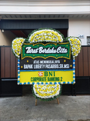 Papan Bunga Duka di Dolok Silau