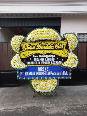 Papan Bunga Duka di Dolok Silau