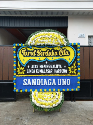 Papan Bunga Duka di Dolok Silau